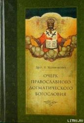 Очерк православного догматического богословия. Часть I